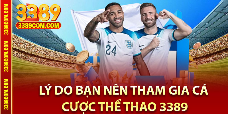 Thể Thao 3389 - Điểm Đến Cá Cược Bóng Đá Hàng Đầu Châu Á 3 Lý do bạn nên tham gia cá cược thể thao 3389